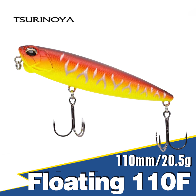 Eachine Drone E58 - TSURINOYA 탑워터 플로팅 펜슬 워블러, 110mm