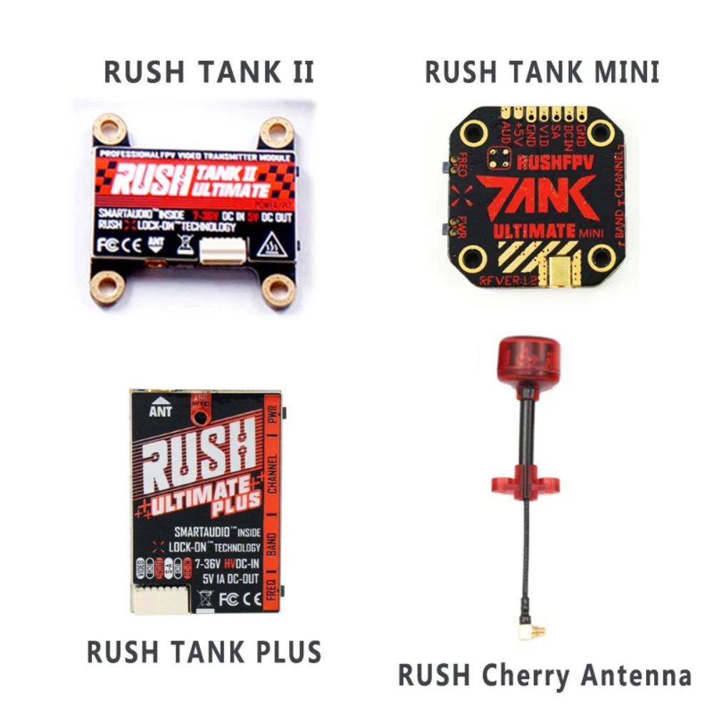 RUSH TANK Ultimate II/Mini/PLU - Drone Transmitter 리뷰 및 가격